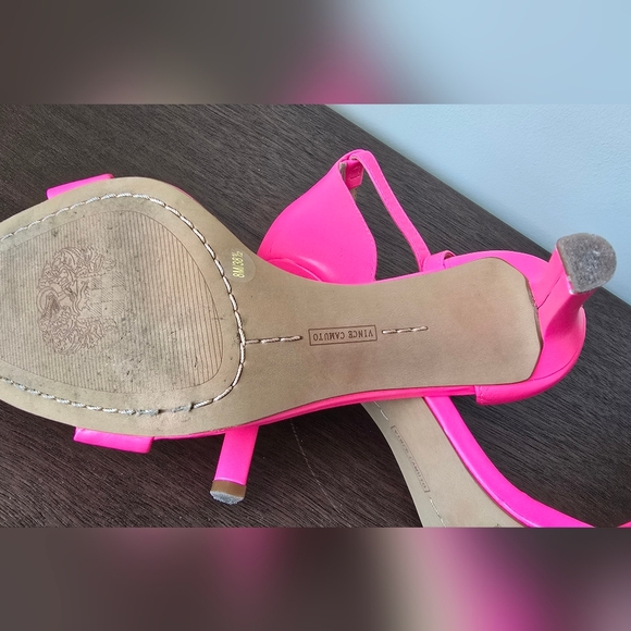 Vince Camuto Hot Pink Heels - Picture 9 of 9